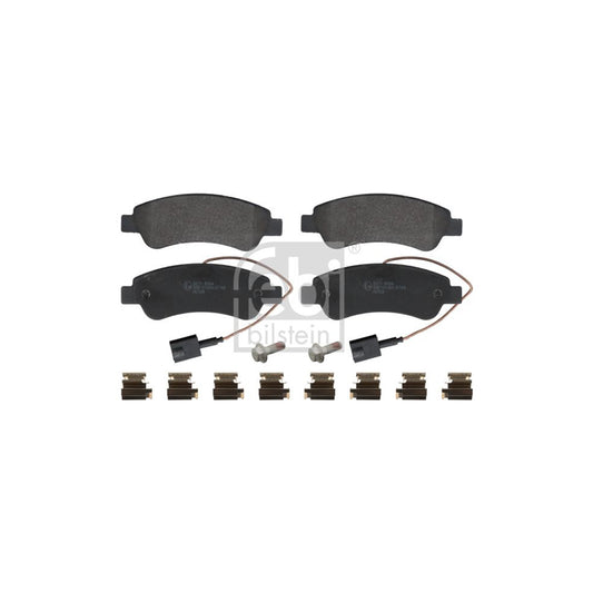 Febi Bilstein 16956 Brake Pad Set Rear Axle Incl Wear Warning Contact With Attachment Material