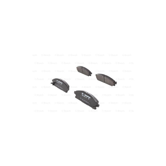 Bosch 0986424715 Brake Pad Set With Acoustic Wear Warning With Mounting Manual BP427