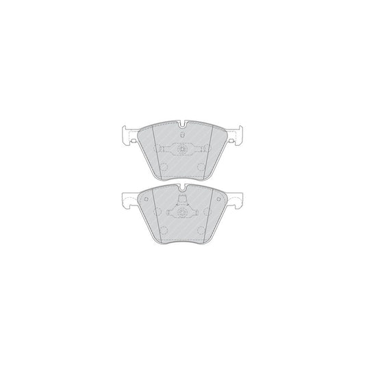 Ferodo Premier Fdb1665 Brake Pad Set Incl Wear Warning Contact