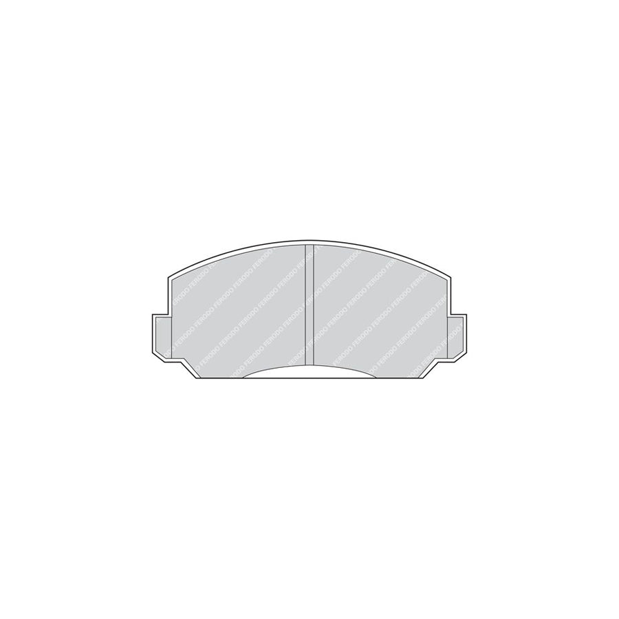 Ferodo Premier Fdb152 Brake Pad Set Not Prepared For Wear Indicator