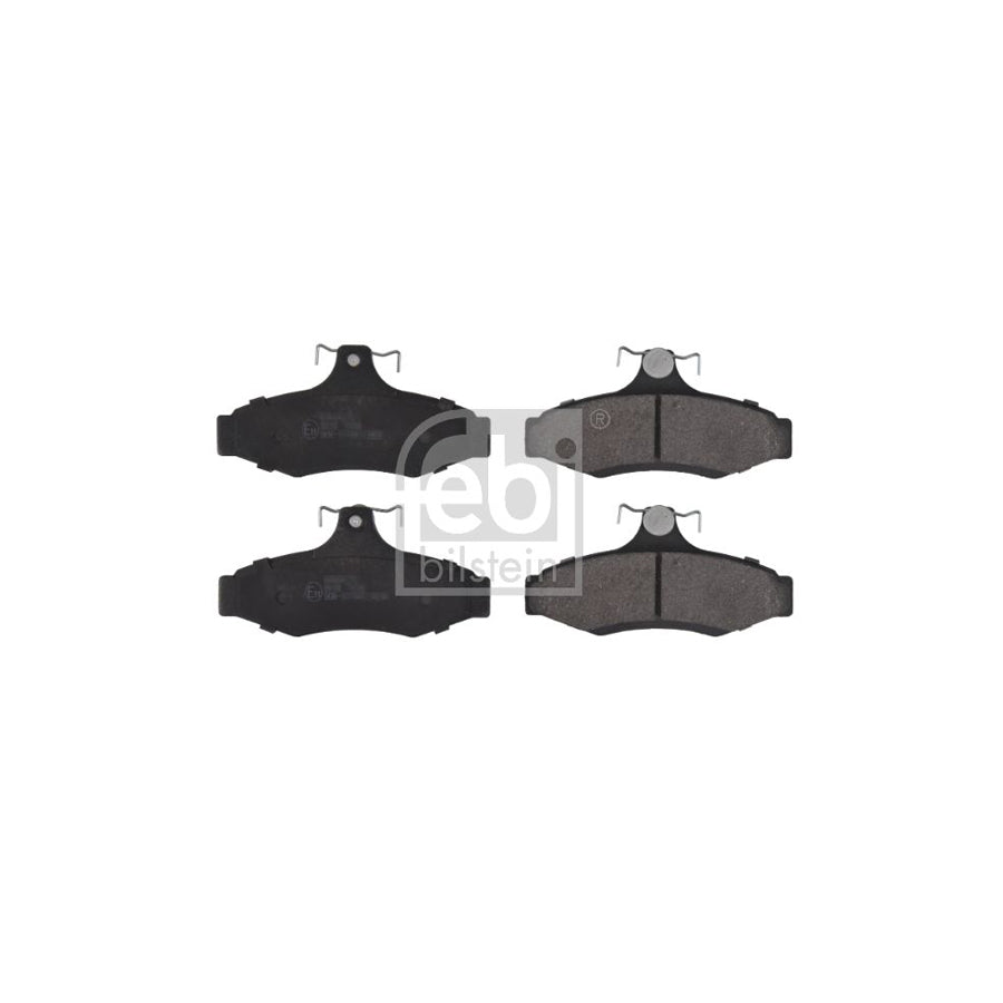 Febi Bilstein 16507 Brake Pad Set Rear Axle Excl Wear Warning Contact