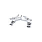 MillTek Audi C7 Sportback Resonated Cat-Back Exhaust (S6 & S7)