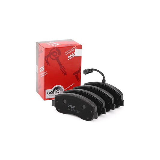 TRW Cotec Gdb1910 Brake Pad Set Incl Wear Warning Contact