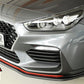 Rieger 00076000 Hyundai Front Splitter (i30 N-Performance & i30 N)