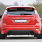 Rieger 00099118 Ford Focus 2 ST Rear Diffuser for Original Tailpipe Left & RIght - Carbon-Look