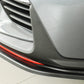 Rieger 00076000 Hyundai Front Splitter (i30 N-Performance & i30 N) -  Matte Black