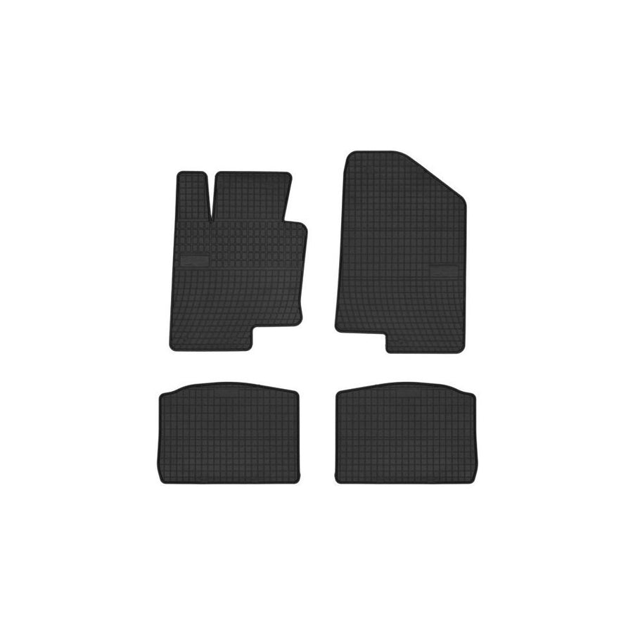 FROGUM Tailored 0426 Floor mat set for KIA Optima / K5 (TF) Elastomer, Front and Rear, Quantity: 4, Black, (LHD)