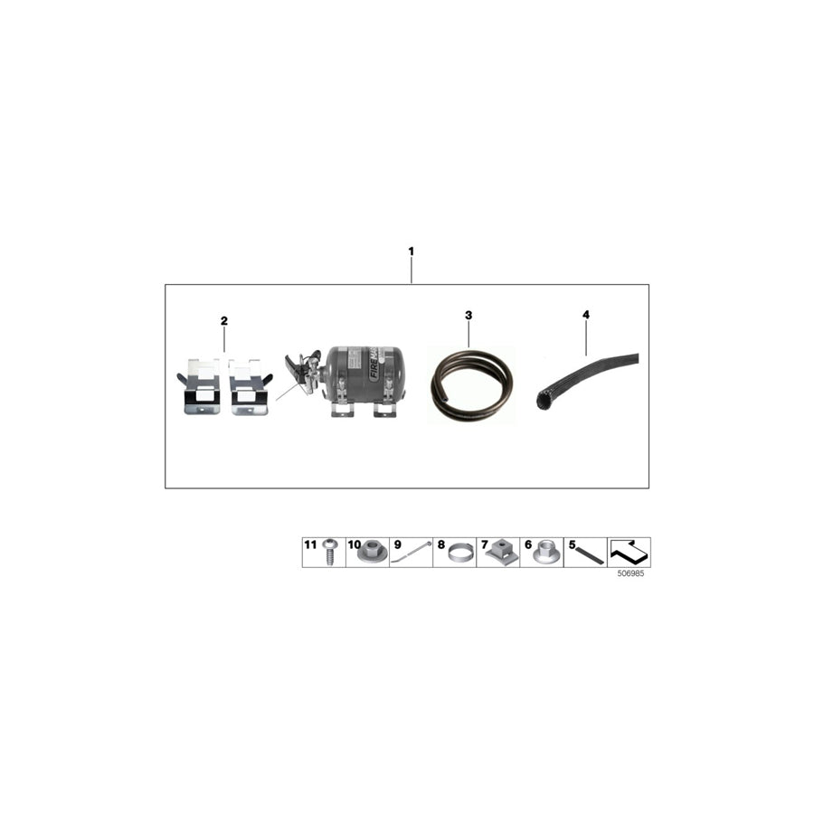 Genuine BMW 11007742104 Cellular Rubber CR30 25X5mm (Inc. M235i Racing) | Duco Car Parts UK Car Parts