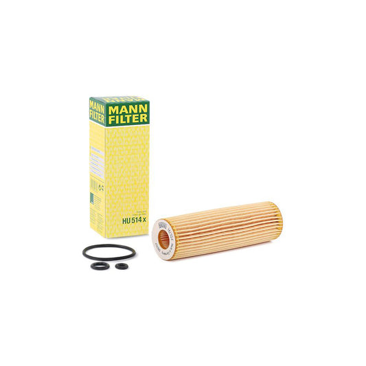 MANN-FILTER HU 514 x Oil Filter with seal, Filter Insert