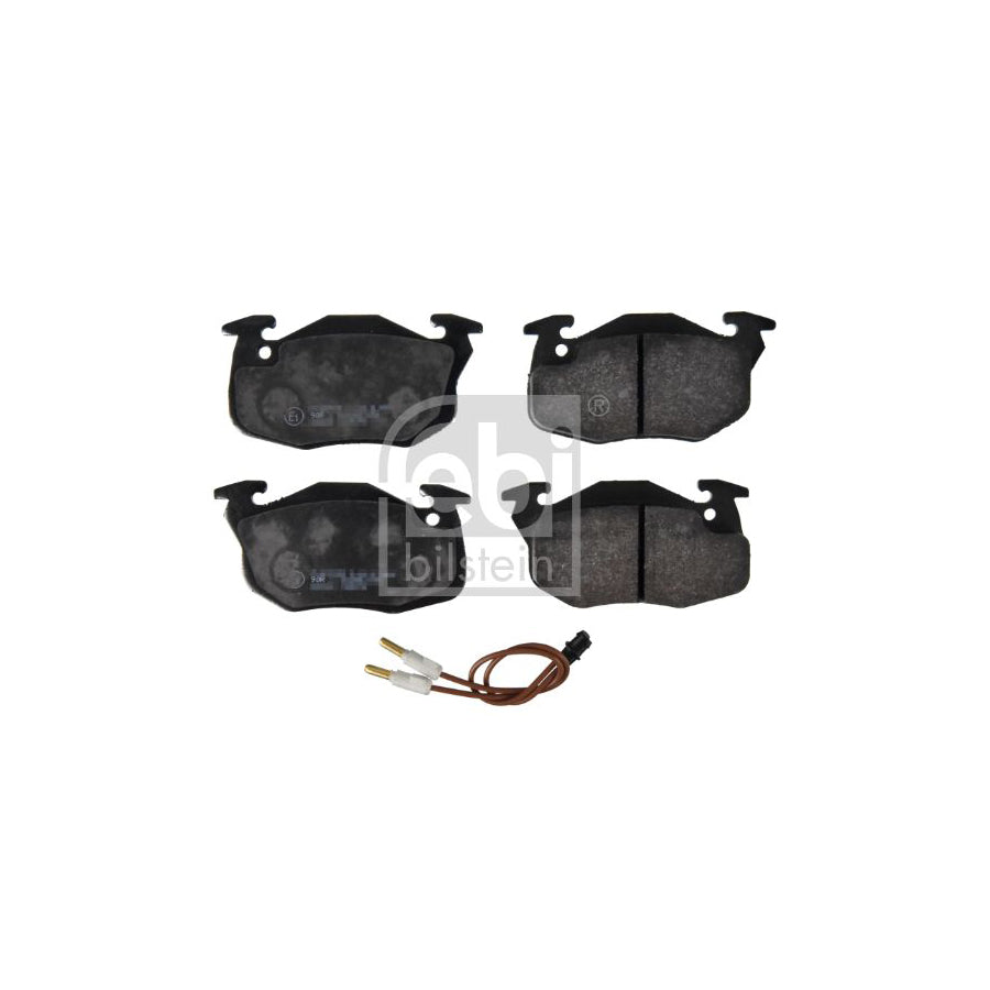 Febi Bilstein 16192 Brake Pad Set Front Axle Incl Wear Warning Contact