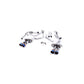 MillTek Audi B9 Non-Resonated Cat-Back Exhaust (S4 & S5)