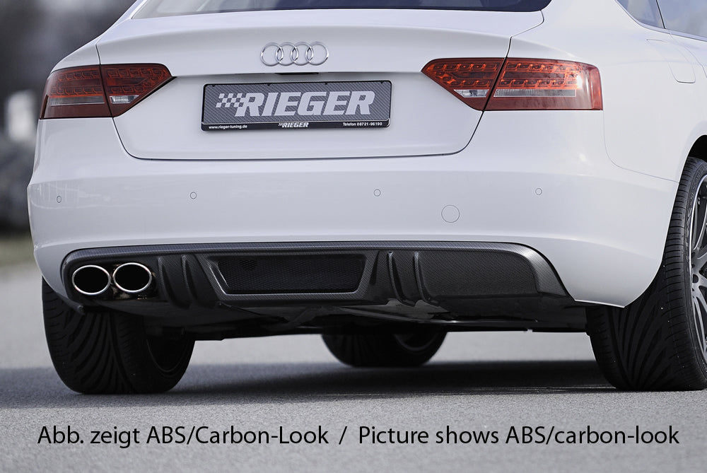 Rieger 00055436 Audi B8 B81 A5 Rear Diffuser