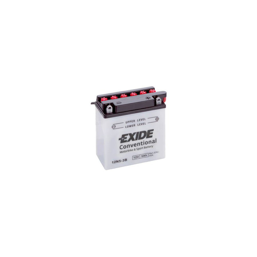 Exide 12N5-3B 12V Conventional Motorcycle Battery | Duco Car Parts UK Car Parts