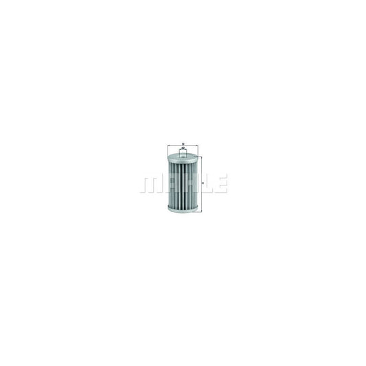 MAHLE ORIGINAL KX 39 Fuel filter Filter Insert