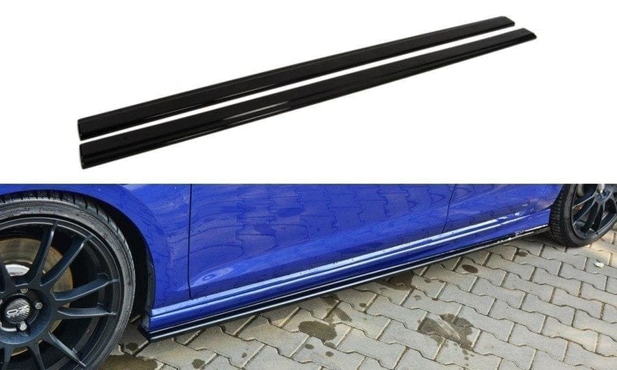 Maxton Design VW-GO-7-R-SD1T Side Skirts Diffusers V.1 Volkswagen Golf R / R-Line MK7 | Duco Car Parts UK Car Parts
