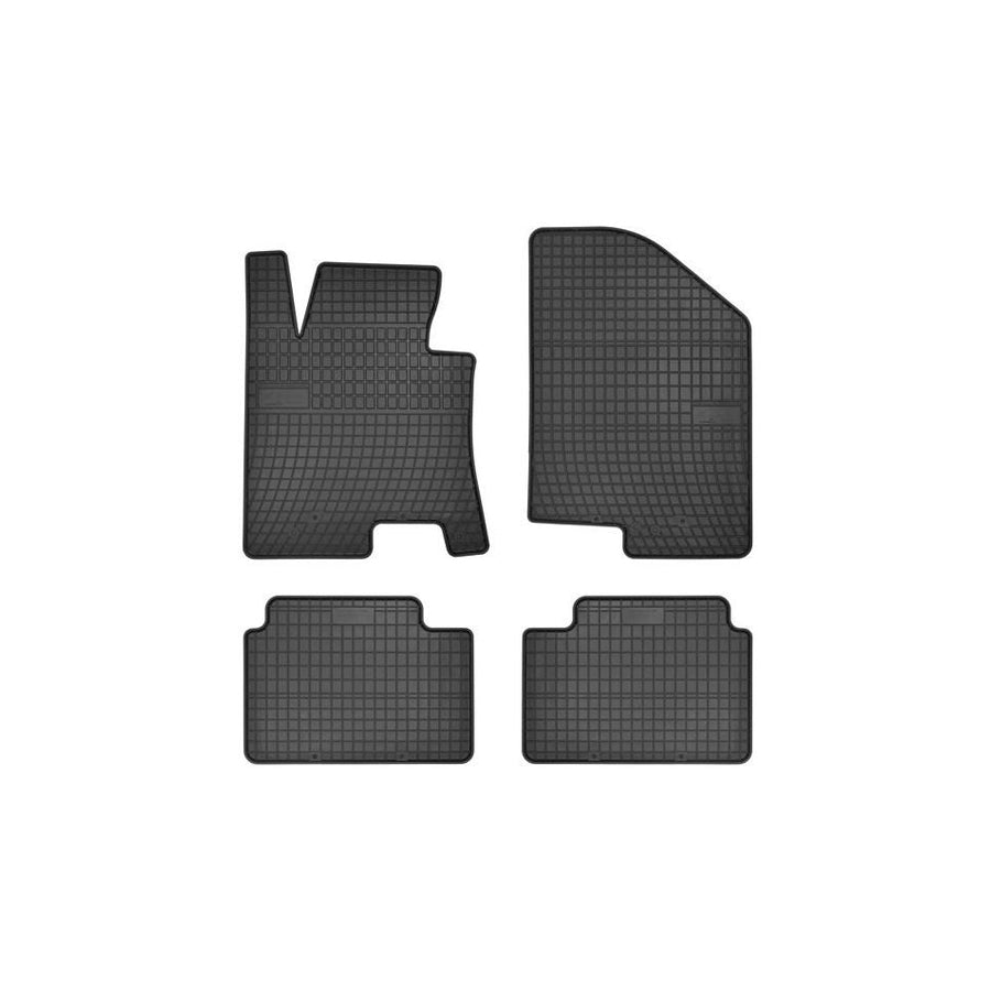 FROGUM Tailored 0430C Floor mat set for KIA CEE'D Elastomer, Front and Rear, Quantity: 4, Black, (LHD)