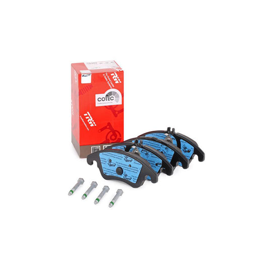 TRW Cotec Gdb1737 Brake Pad Set Prepared For Wear Indicator With Brake Caliper Screws With Accessories
