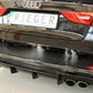 Rieger 00088164 Audi 8V S3 Rear Diffuser for Original Twin Tailpipe Left & Right - Glossy Black