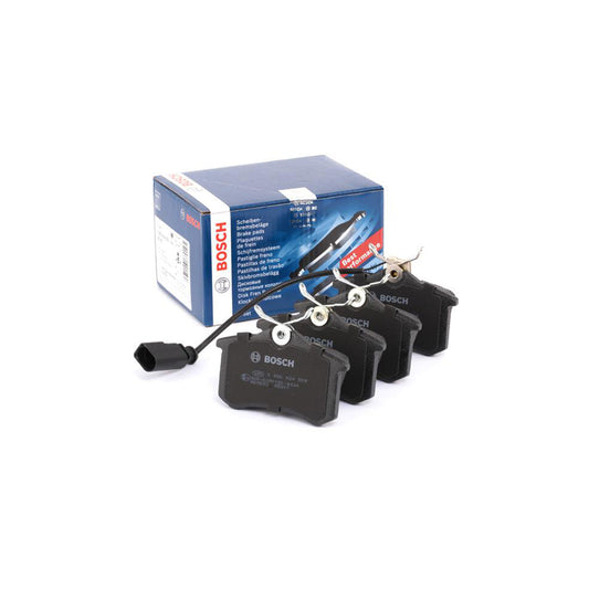Bosch 0986424559 Brake Pad Set With Integrated Wear Sensor With Anti Squeak Plate With Mounting Manual BP307
