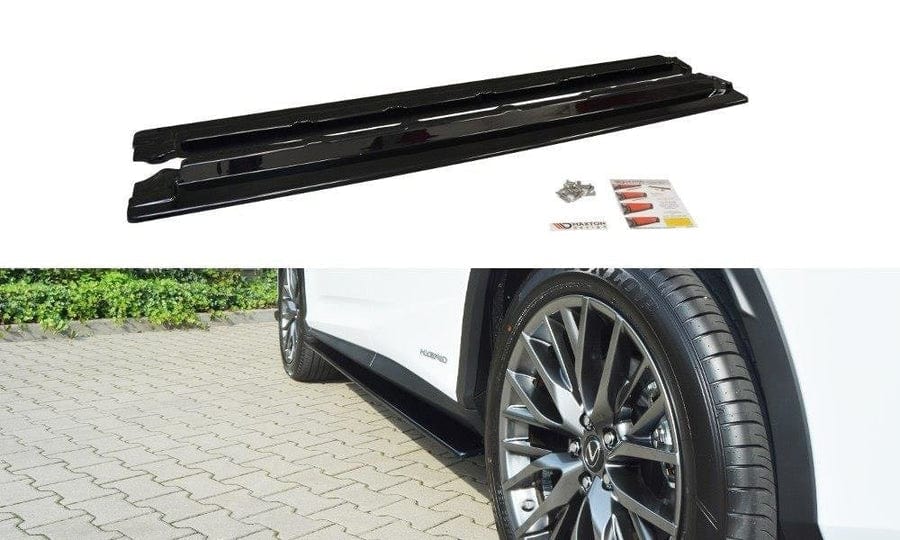 Maxton Design LE-RX-4-SD1T Side Skirts Diffusers Lexus RX MK4 | Duco Car Parts UK Car Parts