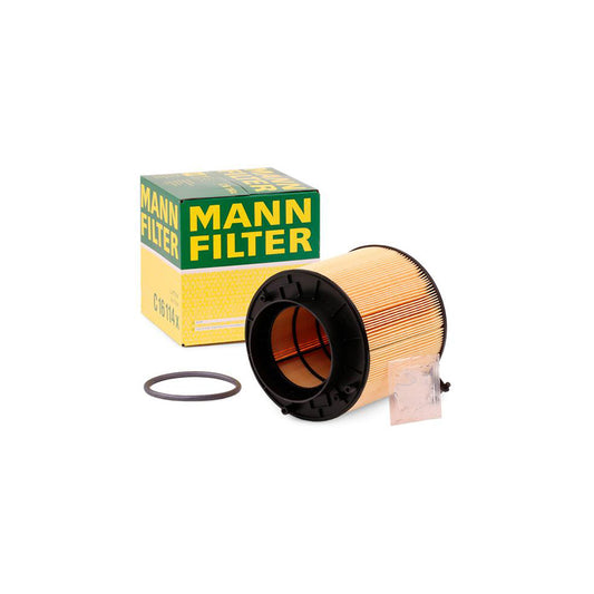 MANN-FILTER C 16 114 x Air Filter Filter Insert, with seal