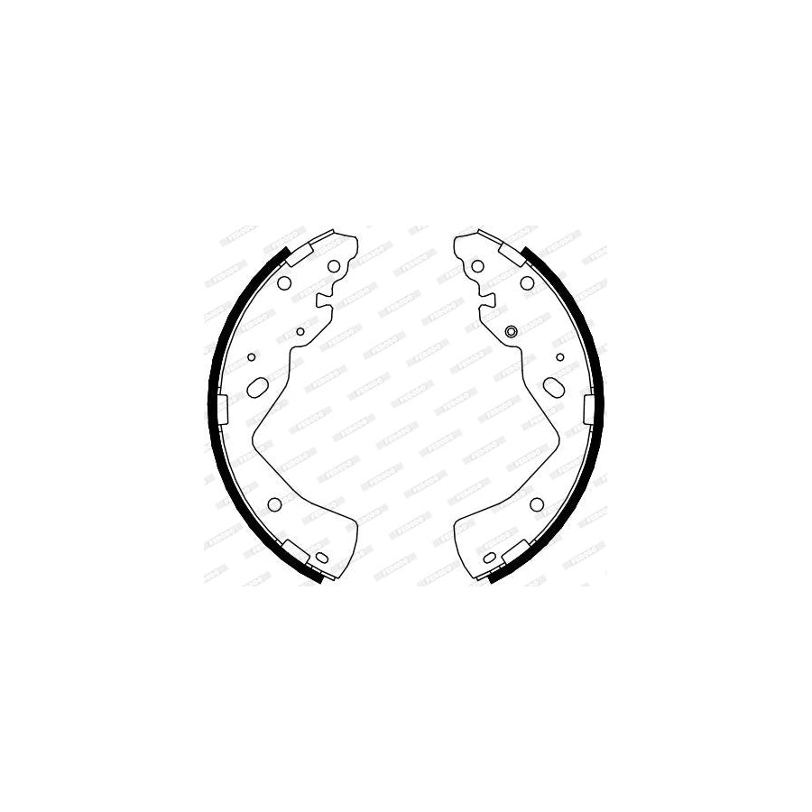 FERODO PREMIER FSB4079 Brake Shoe Set