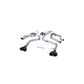 MillTek Audi S5 Non-Resonated Cat-Back Exhaust System