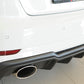 Rieger 00056823 Audi 8V Rear Diffuser for Sport Tailpipe Left & Right (A3 & S3) -  Matte Black