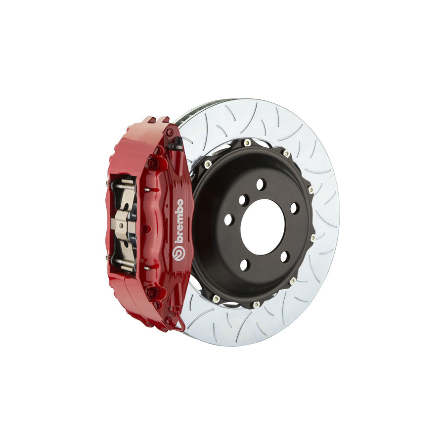 Brembo 1N3.8020A VW Golf Front GT 6-Pistons Slotted Type-3 2-Piece Big Brake Kit 350x34mm