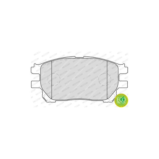 Ferodo Premier Eco Friction Fdb1868 Brake Pad Set For Toyota Previa Estima Ii Xr30 Not Prepared For Wear Indicator Without Accessories