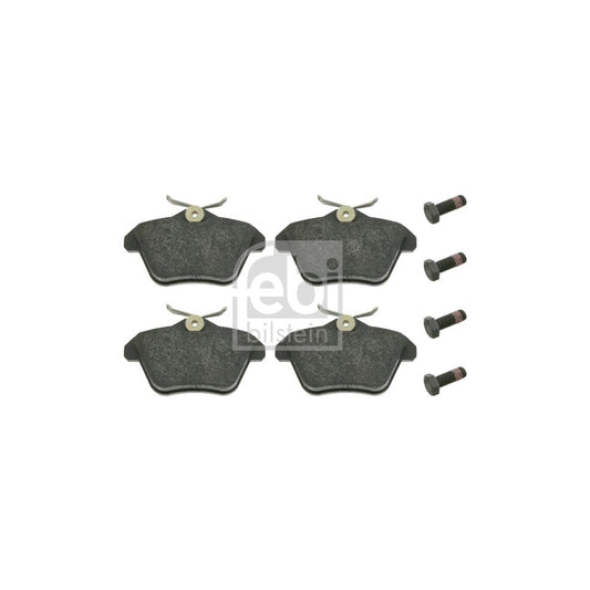 Febi Bilstein 16245 Brake Pad Set Rear Axle Excl Wear Warning Contact With Bolts Screws