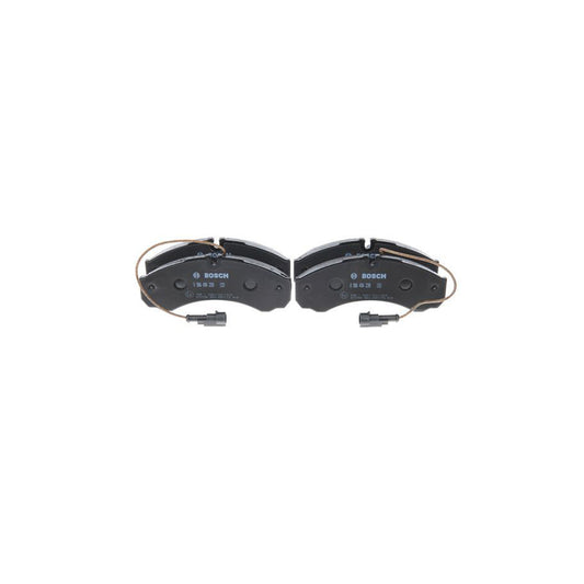Bosch 0986494239 Brake Pad Set Incl Wear Warning Contact With Anti Squeak Plate With Bolts Screws With Mounting Manual BP1117