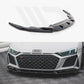 Maxton Design AU-R8-2F-FD1T+FD1RT Front Splitter V.1 Audi R8 MK2 Facelift | Duco Car Parts UK Car Parts
