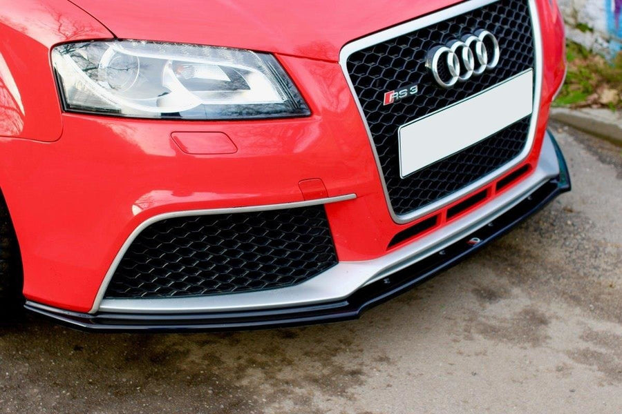 Maxton Design AU-RS3-8P-FD1T Front Splitter V.1 Audi RS3 8P | Duco Car Parts UK Car Parts