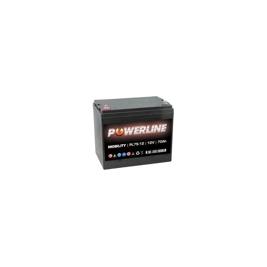 Powerline PL75-12 Mobility Battery 12V 70Ah
