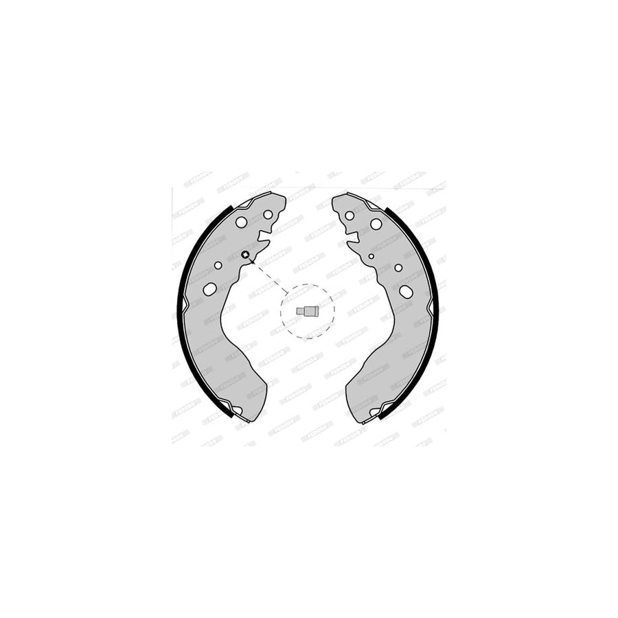 FERODO PREMIER FSB580 Brake Shoe Set