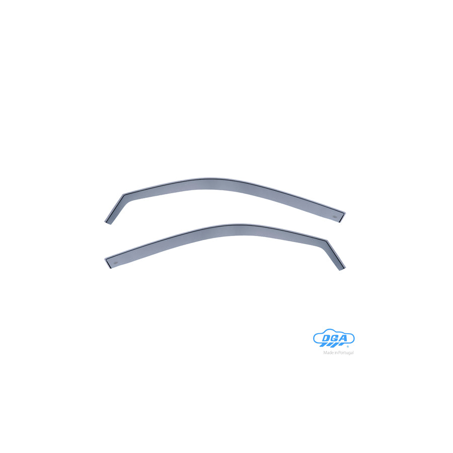 DGA 10011 Wind deflectors for HONDA HR-V I (GH) Arrow direction, Front, inner