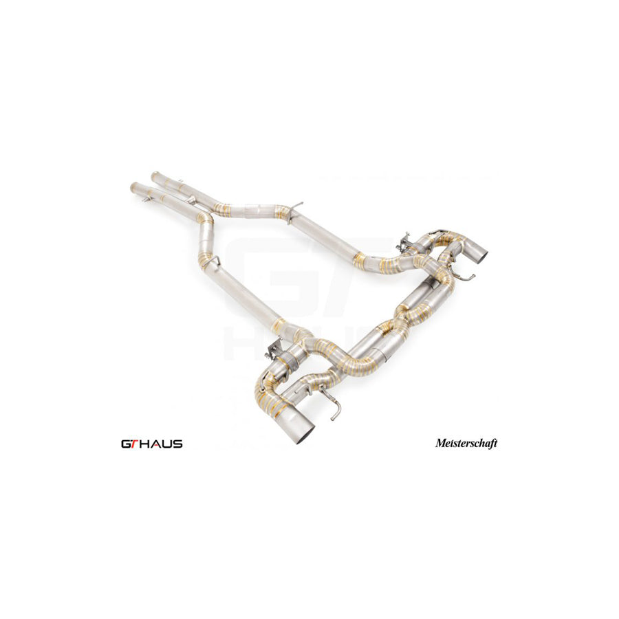 GTHaus Mercedes-AMG C190 M178 Meisterschaft Performance Cat-Back Exhaust System (AMG GT, GT S & GT C)