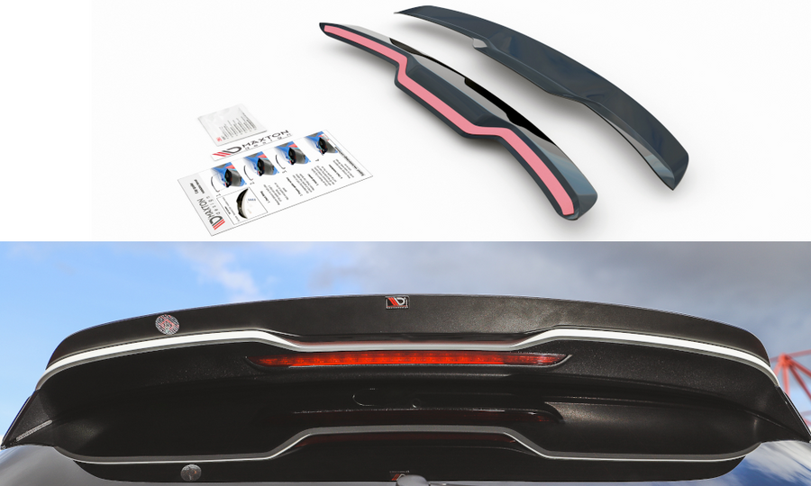 Maxton Design AU-RS3-8V-CAP2T Spoiler Cap V.2 Audi RS3 8V / 8V FL Sportback | Duco Car Parts UK Car Parts