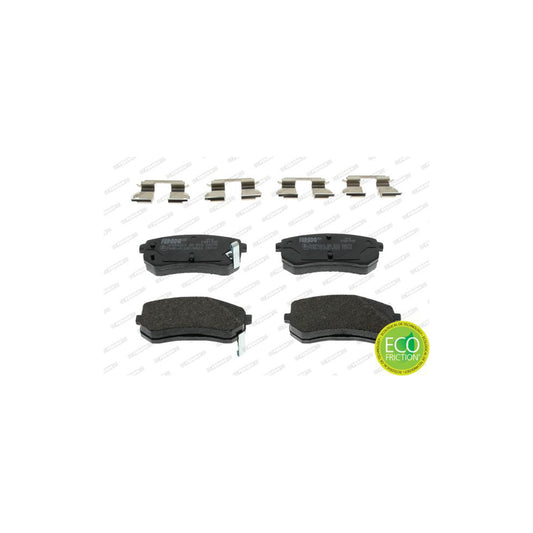 Ferodo Premier Eco Friction Fdb1902 Brake Pad Set With Acoustic Wear Warning Without Accessories