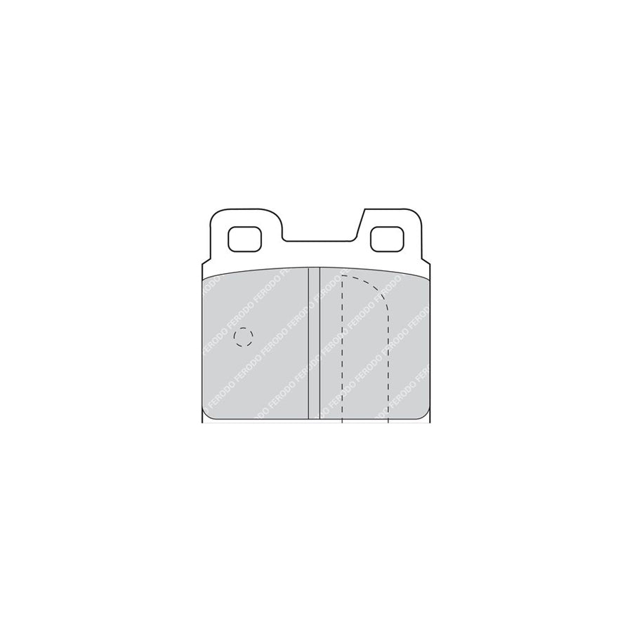 Ferodo Sl Fsl1493 Brake Pad Set Incl Wear Warning Contact With Brake Caliper Screws With Piston Clip
