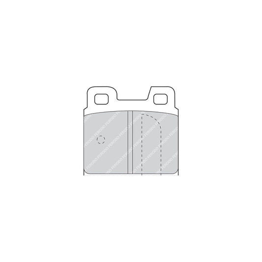Ferodo Sl Fsl1493 Brake Pad Set Incl Wear Warning Contact With Brake Caliper Screws With Piston Clip