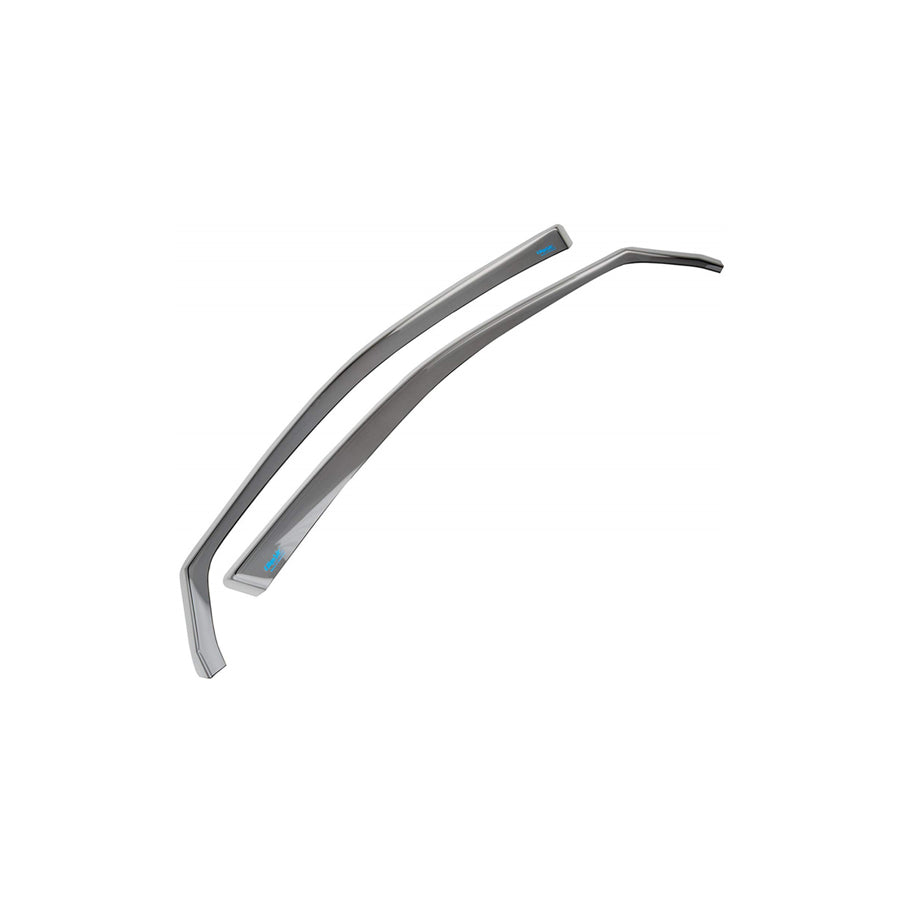 ClimAir CLI0033397 Wind deflectors Arrow direction, Front, Smoke Grey