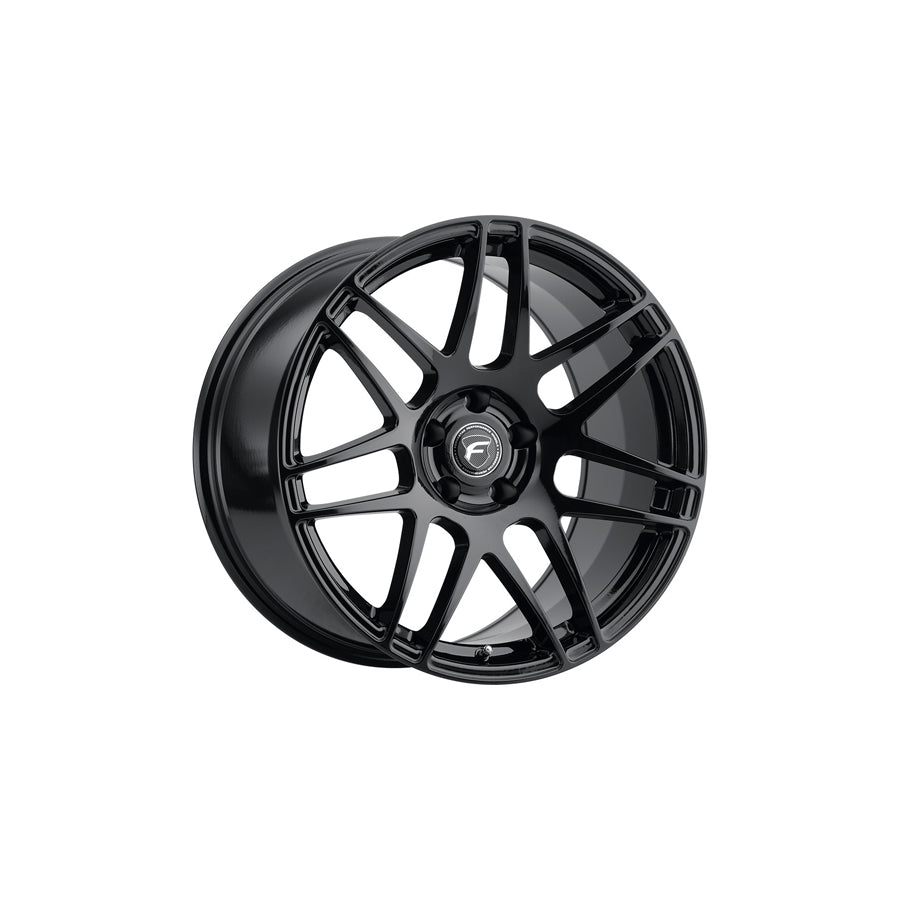 Forgestar F15178044P35 17x8 F14 Semi Concave 5x112 ET35 BS5.9 Gloss Black Performance Wheel