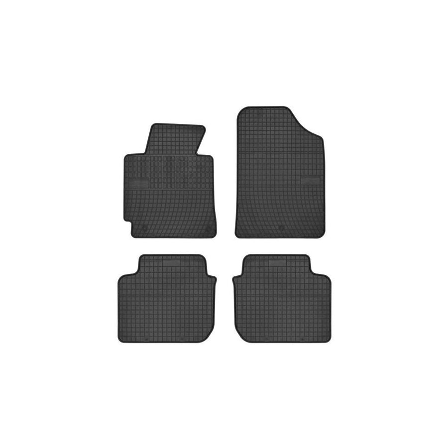 FROGUM Tailored 0433 Floor mat set for HYUNDAI Elantra V Saloon (MD) Elastomer, Front and Rear, Quantity: 4, Black, (LHD)