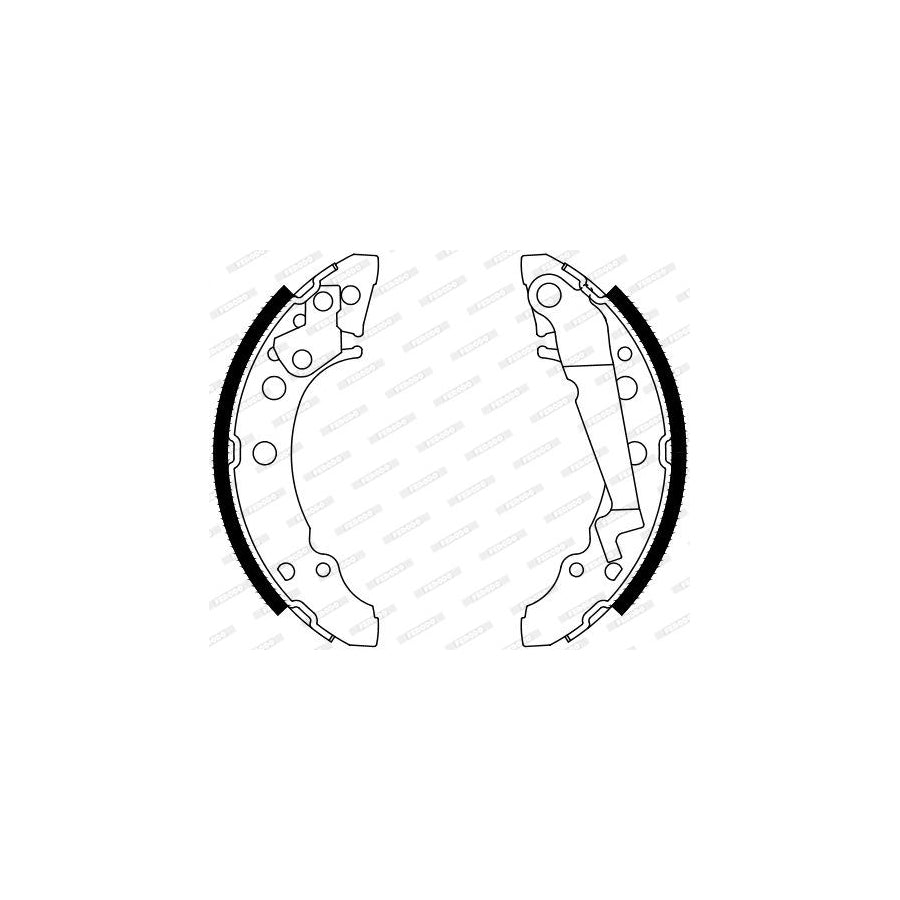 FERODO PREMIER FSB4128 Brake Shoe Set