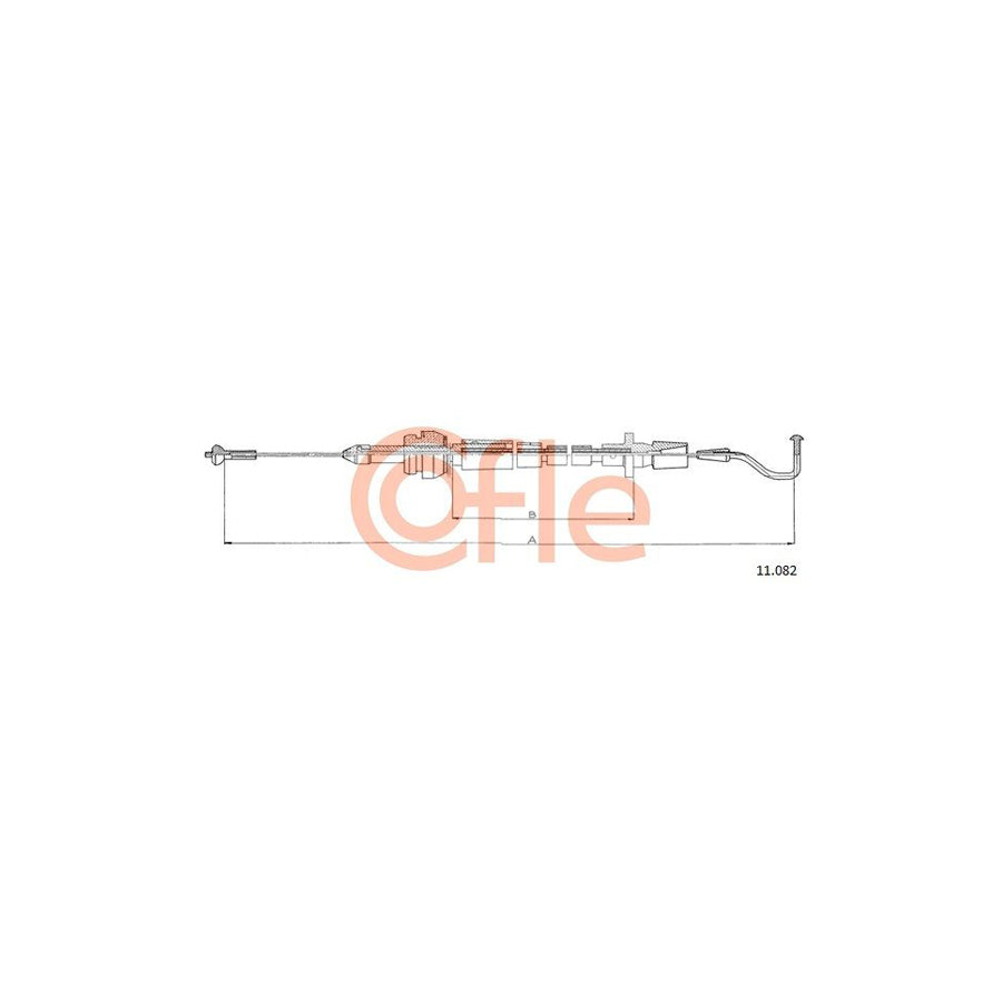 COFLE 11.082 Throttle Cable | Duco Car Parts UK Car Parts