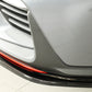 Rieger 00088163 Hyundai Front Splitter (i30 N-Performance & i30 N) - Glossy Black