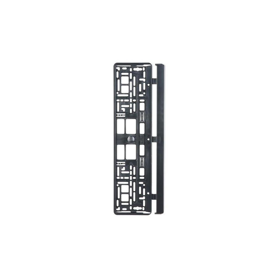 VIRAGE 93-001 Number plate holder Black, frameless