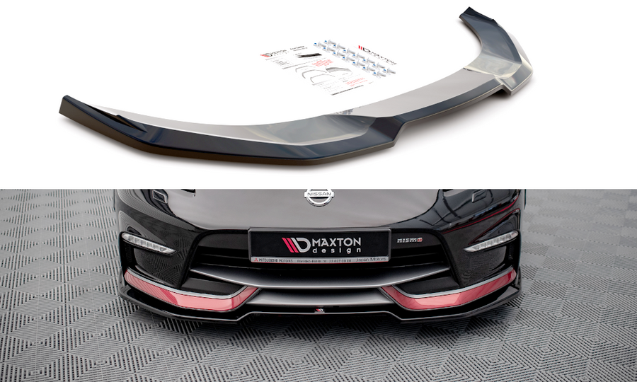 Maxton Design NI-370Z-NISMO-FD3T Front Splitter V.3 Nissan 370Z Nismo Facelift | Duco Car Parts UK Car Parts